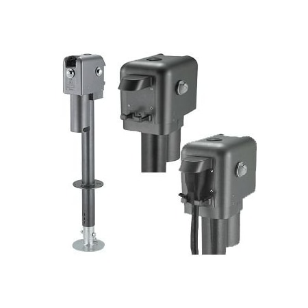 Husky Towing Husky Towing 87247; Electric Trailer Jack; 4500 lb Capacity; 18 Inch Travel; With LED Lights 87247